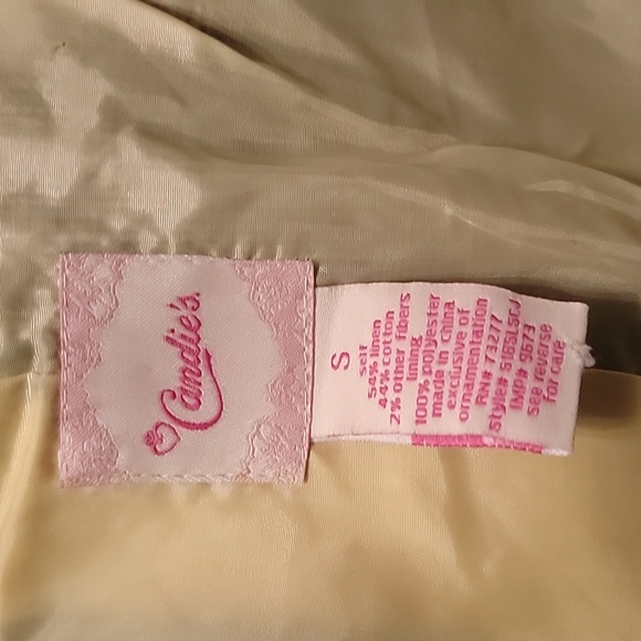 🚨Sale🚨Vintage 1980's Candies 2 piece Blazer/ Capri Suit, size Small/3 - Picture 11 of 11